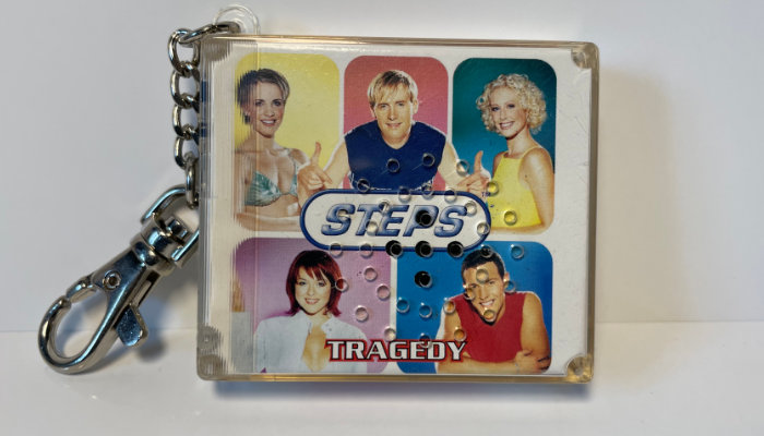 Steps Musical Keyring