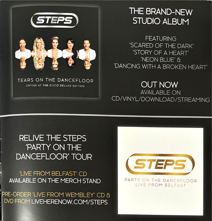 Steps tour programme