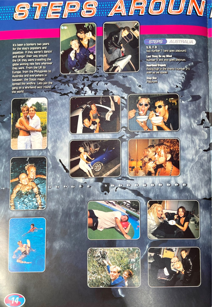 Steps tour programme