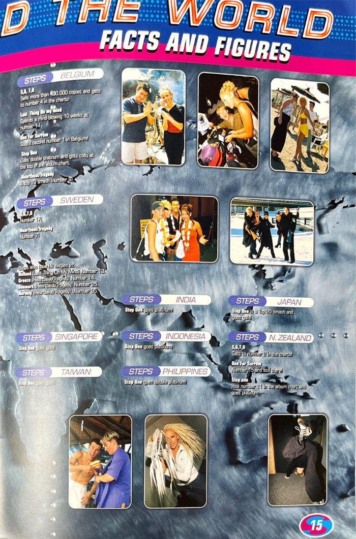 Steps tour programme