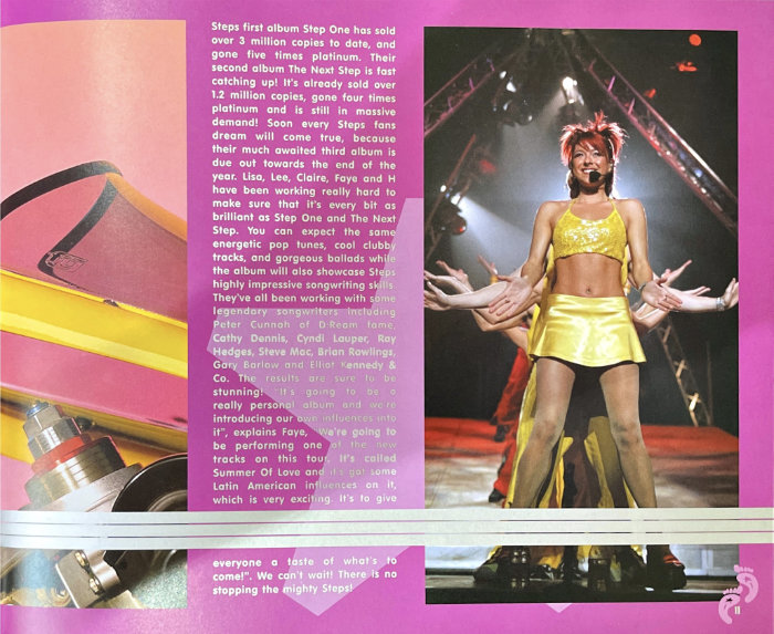 Steps tour programme