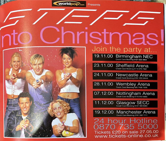 Steps tour programme