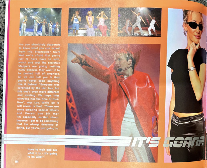 Steps tour programme