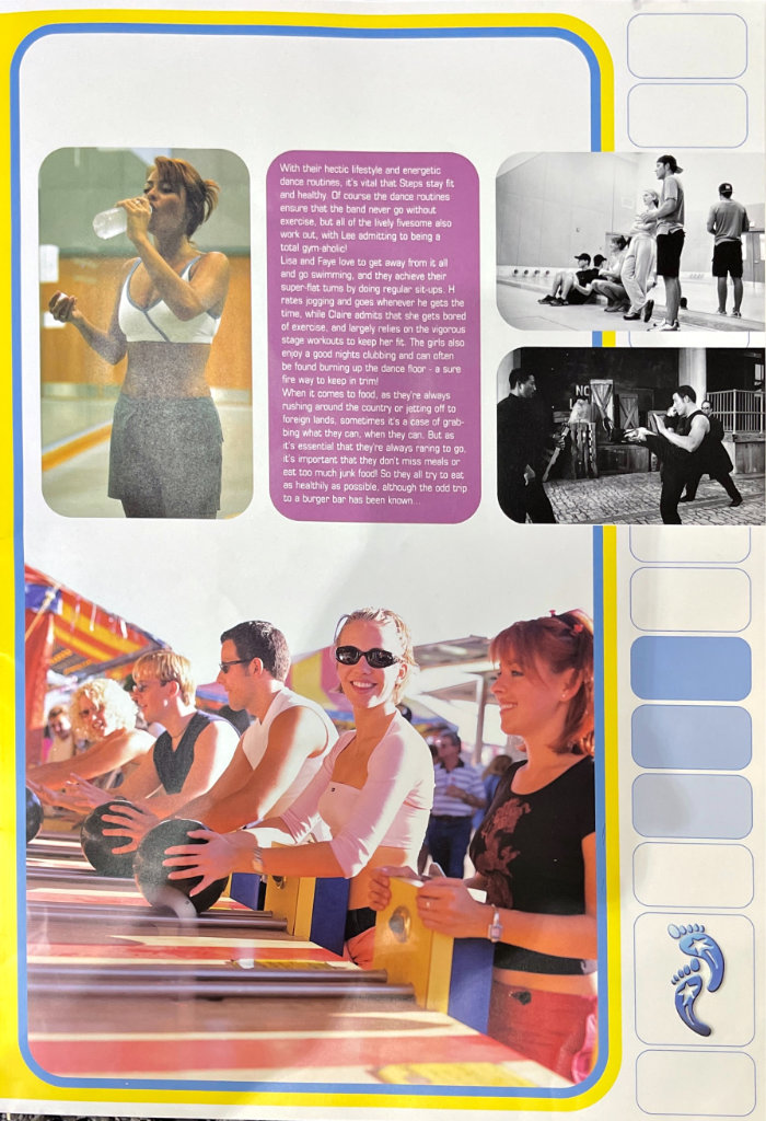 Steps tour programme