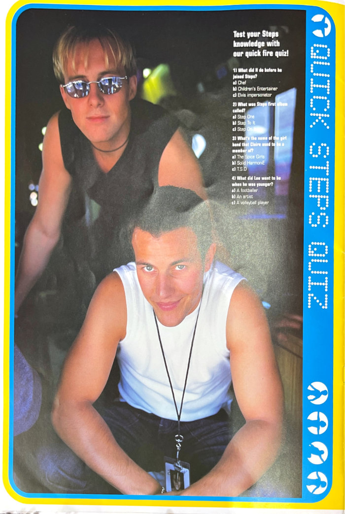 Steps tour programme